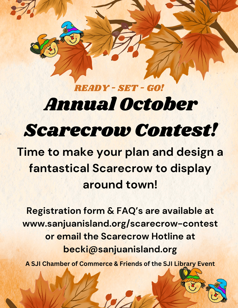 2023 Scarecrow Contest Poster