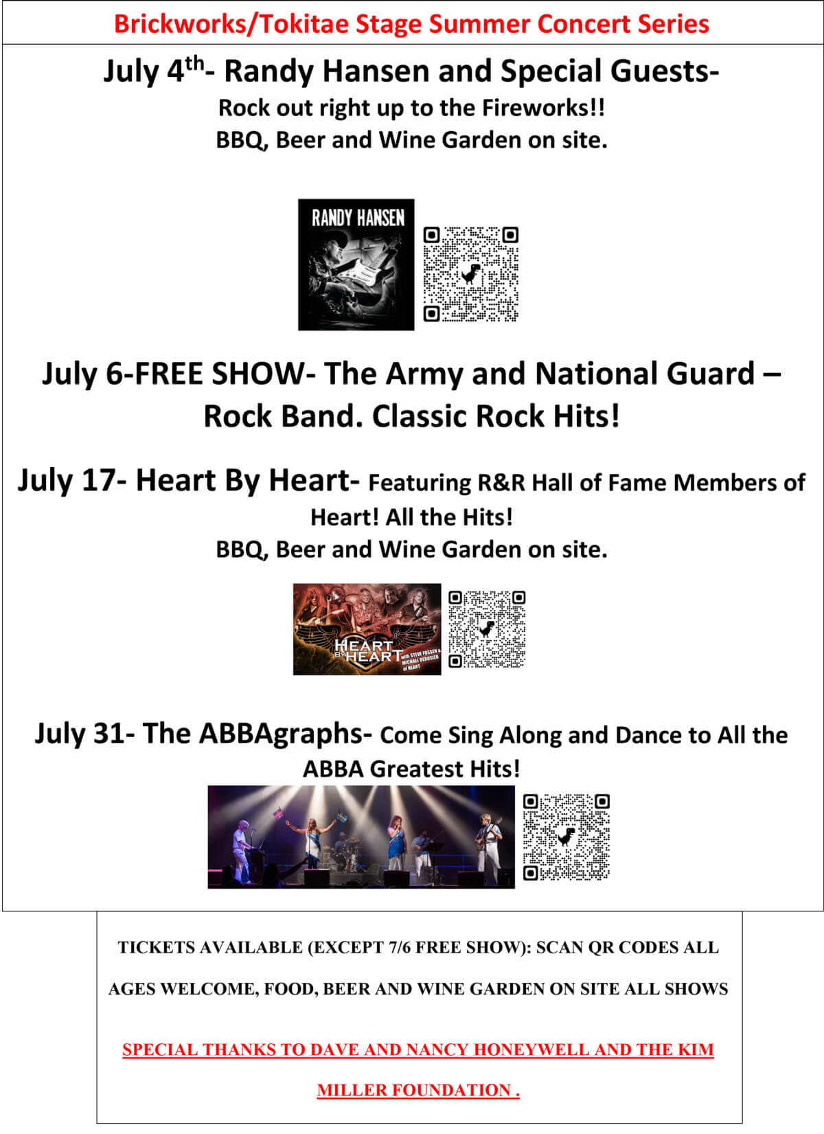 Summer Concert Series 2025